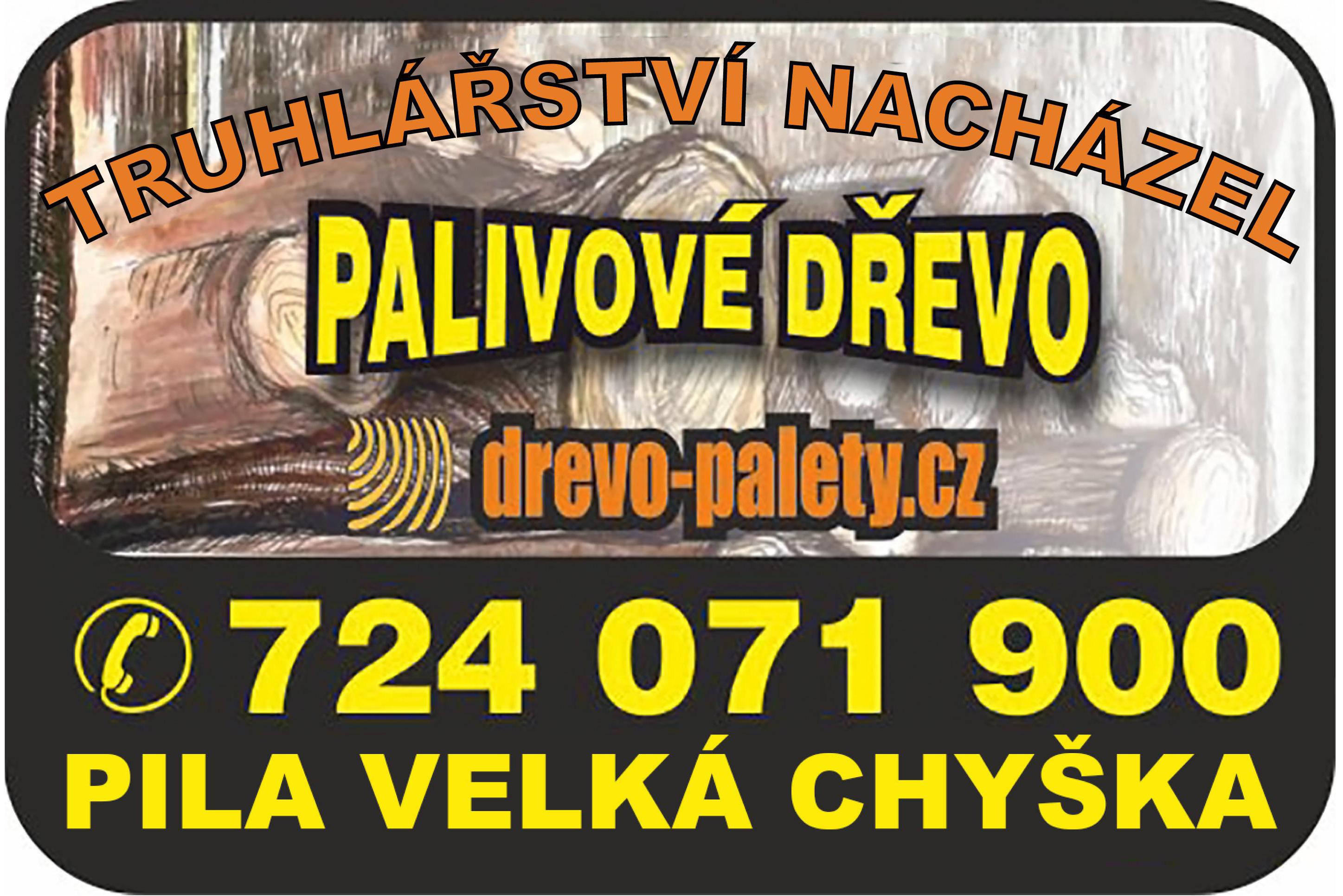 Palivové dřevo naštípané