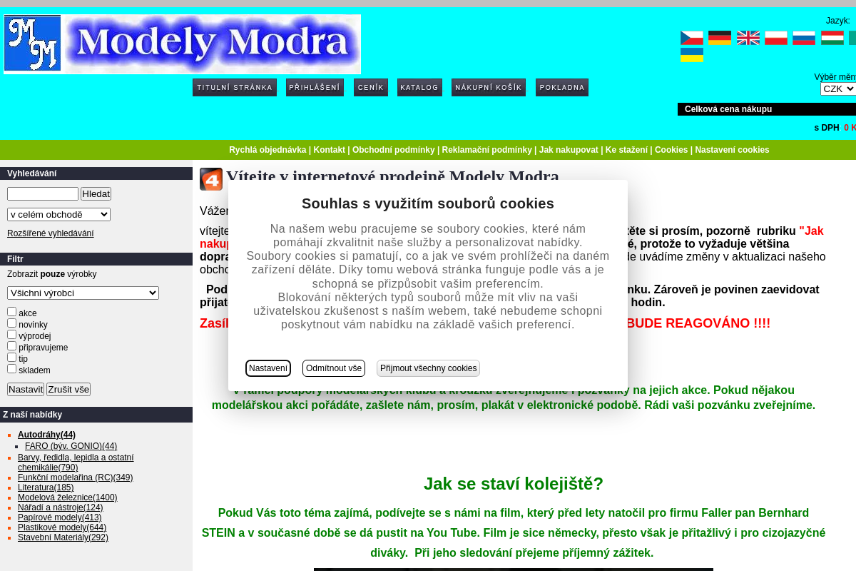 Modelymodra.inshop.cz