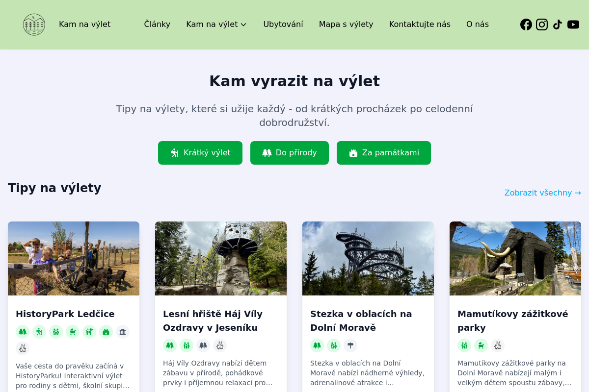 Kam na výlet