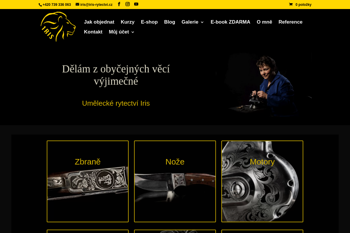 Rytectví Iris Fojtíková