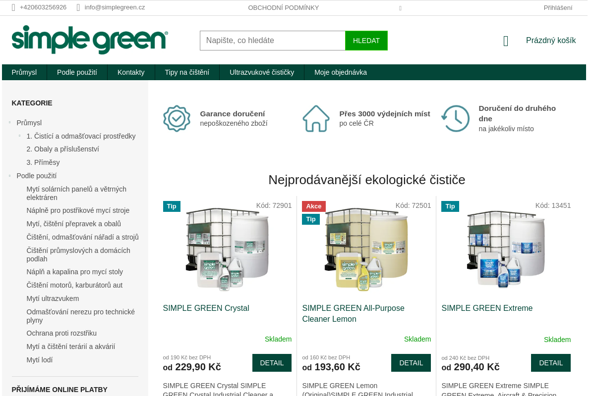 SIMPLE GREEN CZ, s.r.o.