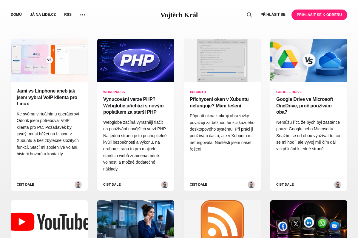 Ing. Vojtěch Král - online marketing