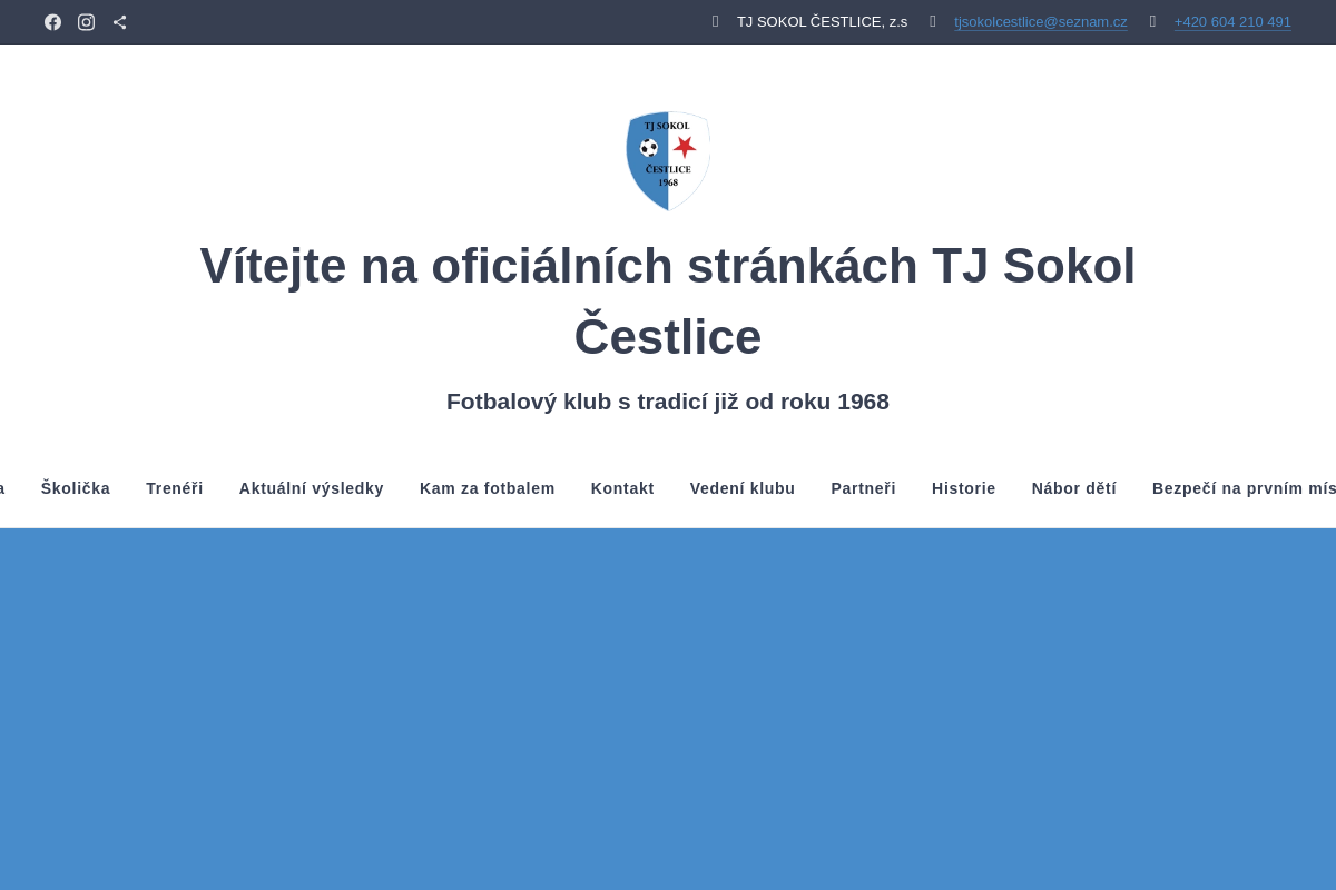 TJ SOKOL ČESTLICE foto 1