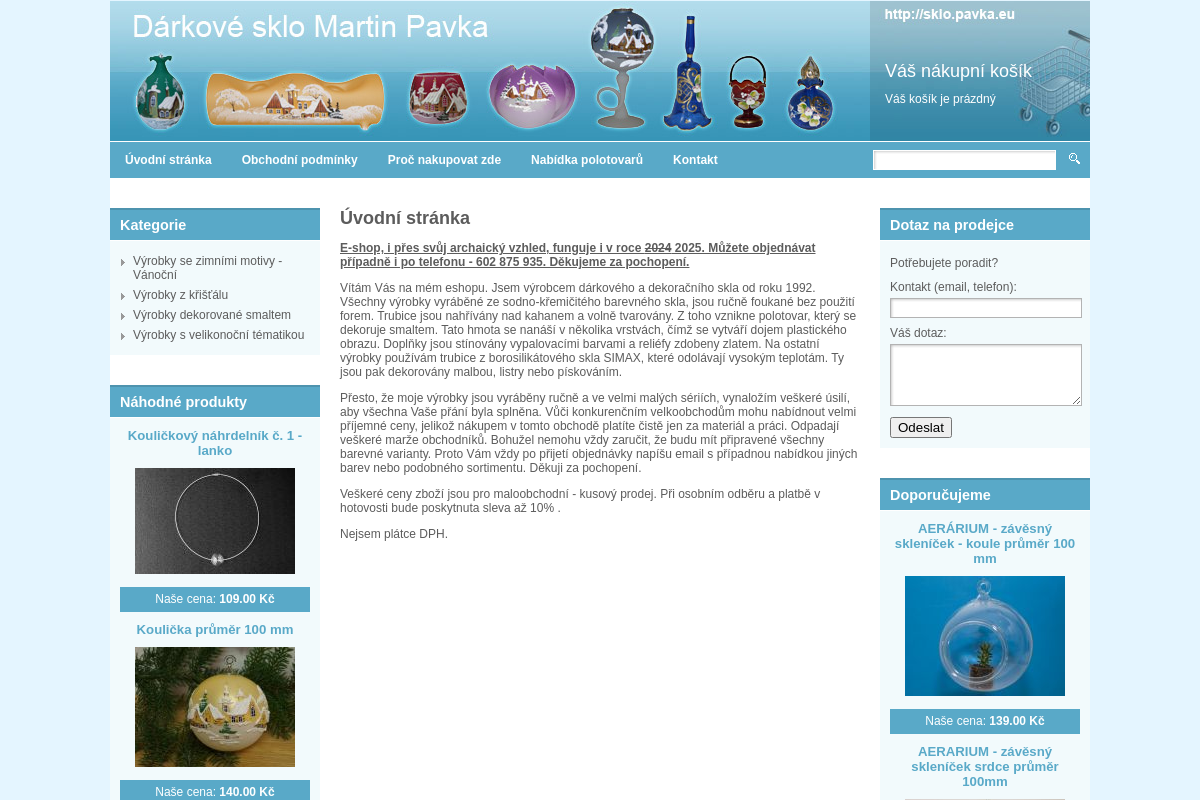 Darkove-sklo.pavka.eu