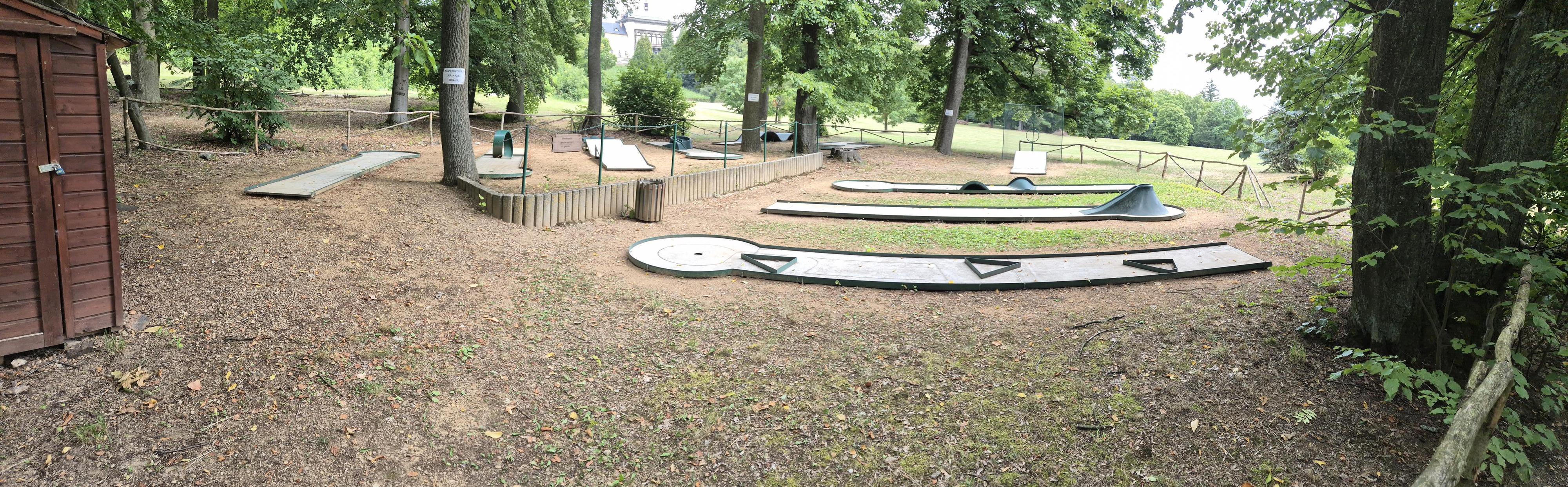Minigolf Chateau Hotel Zbiroh foto 5