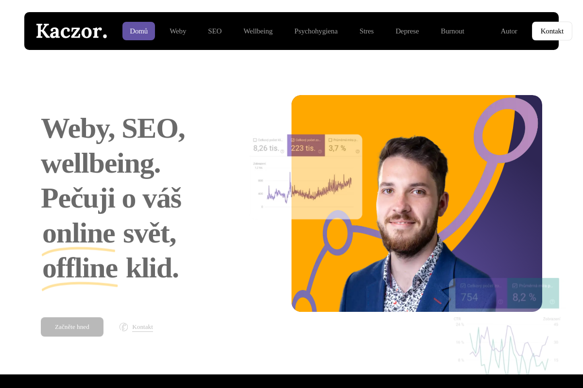 Mgr. Michal Kaczor - webdesign