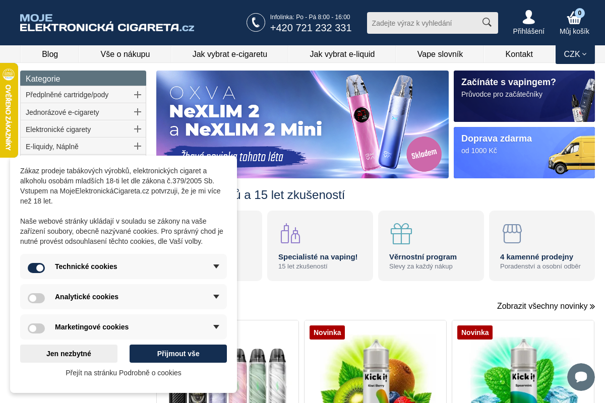 Mojeelektronickacigareta.cz