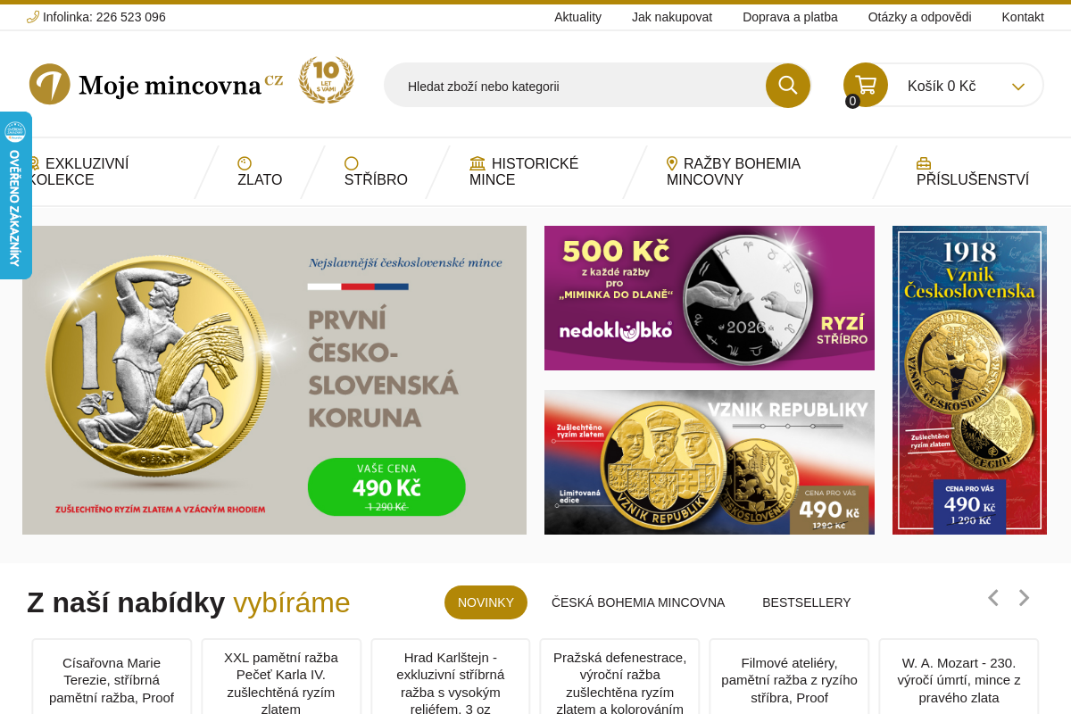 Mojemincovna.cz