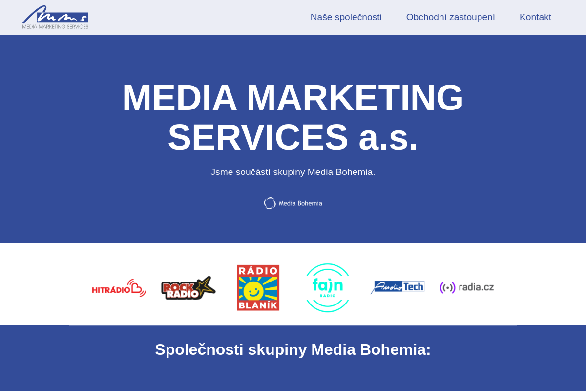 MEDIA MARKETING SERVICES, a.s.