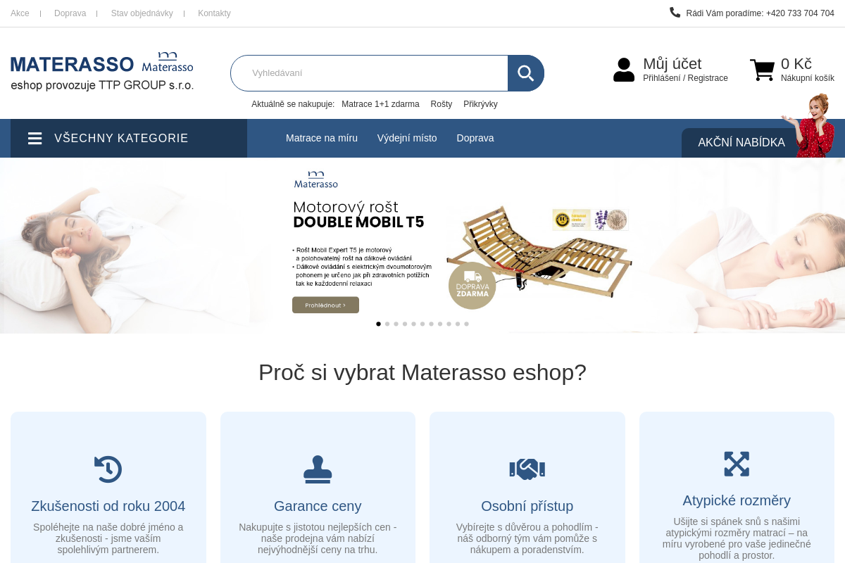 Materasso-eshop.cz