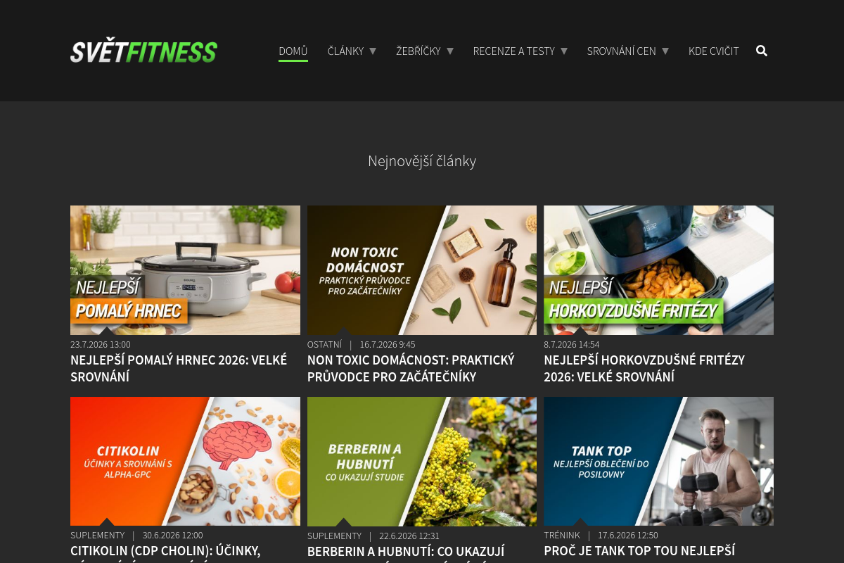 SvětFitness.cz