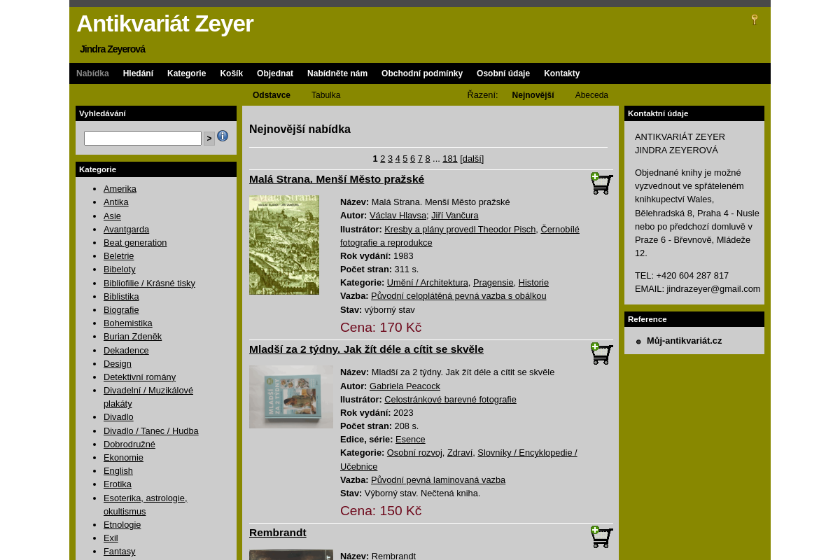 Antikvariat-Zeyer.cz