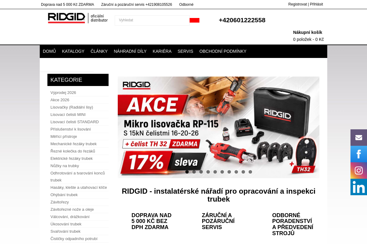 Ridgidtools.cz