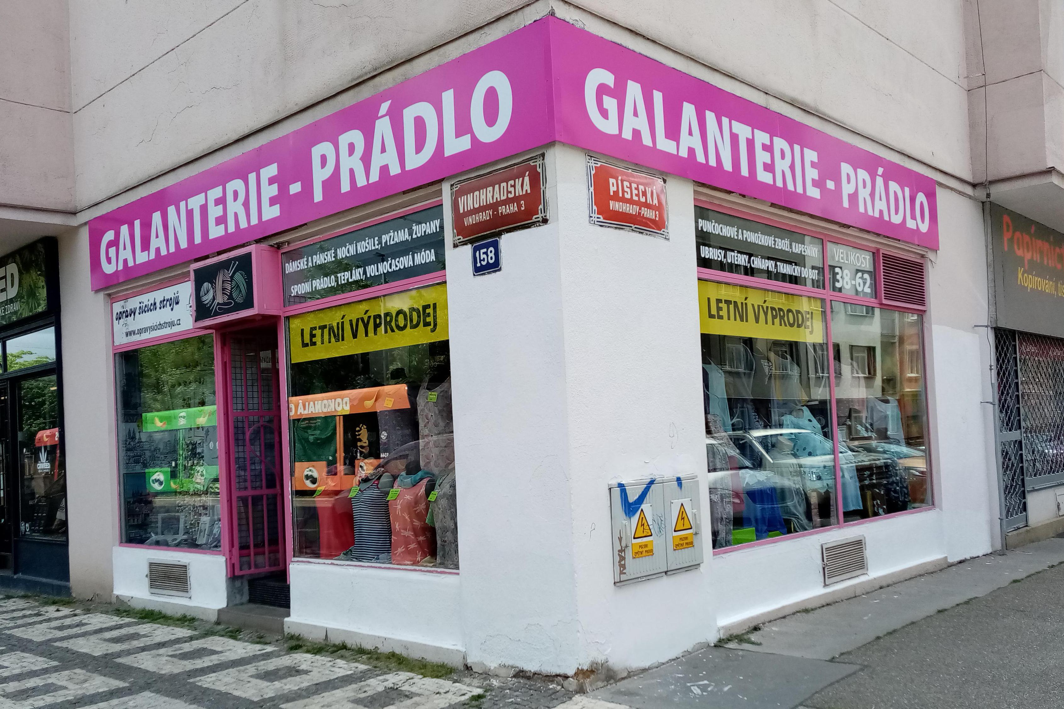 Galanterie - Prádlo
