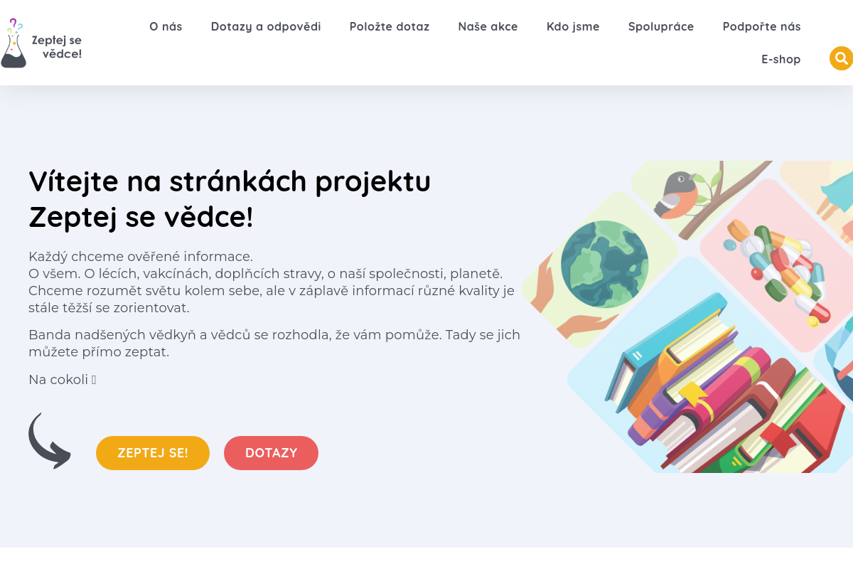 Zeptejsevedce.cz