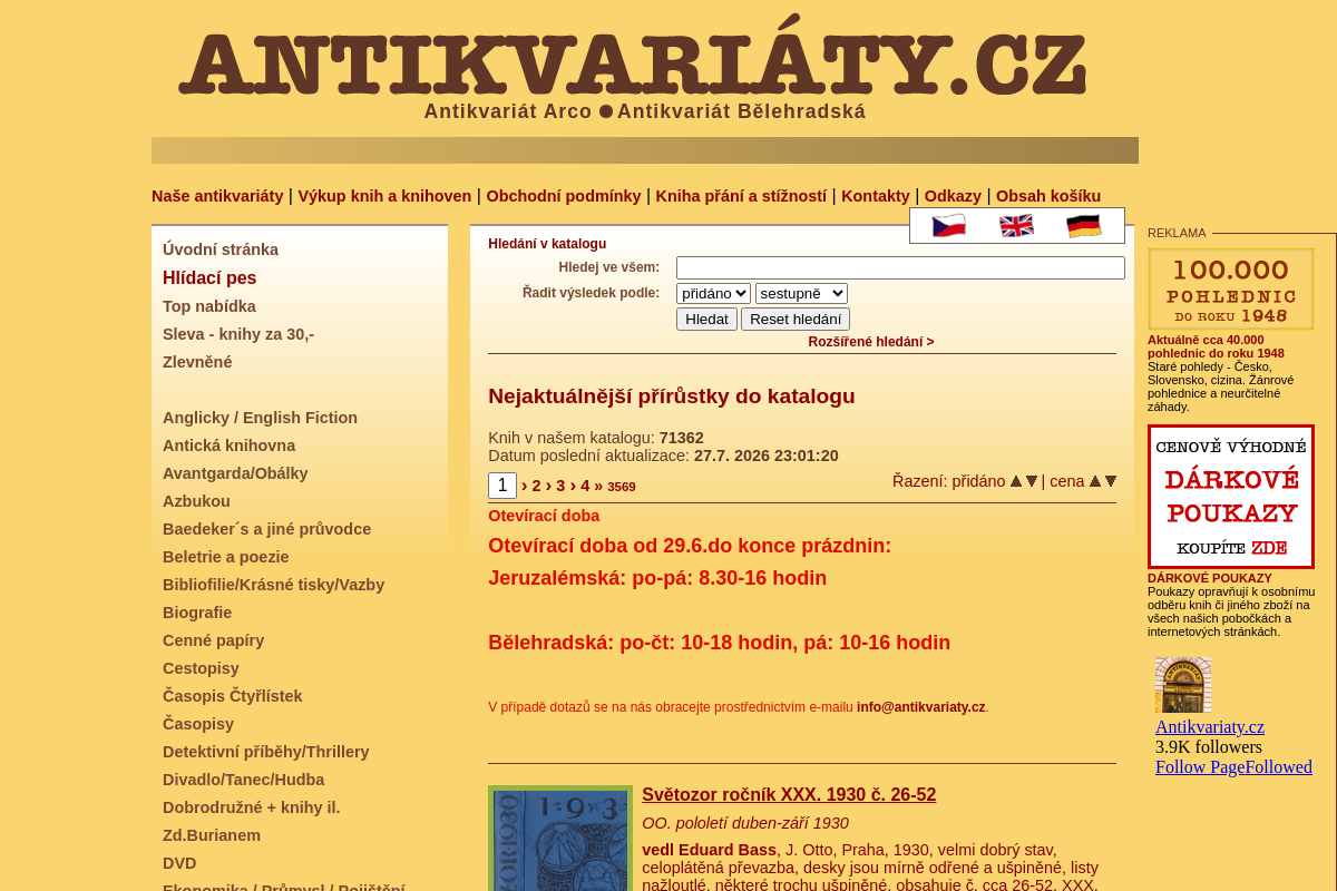 Antikvariaty.cz