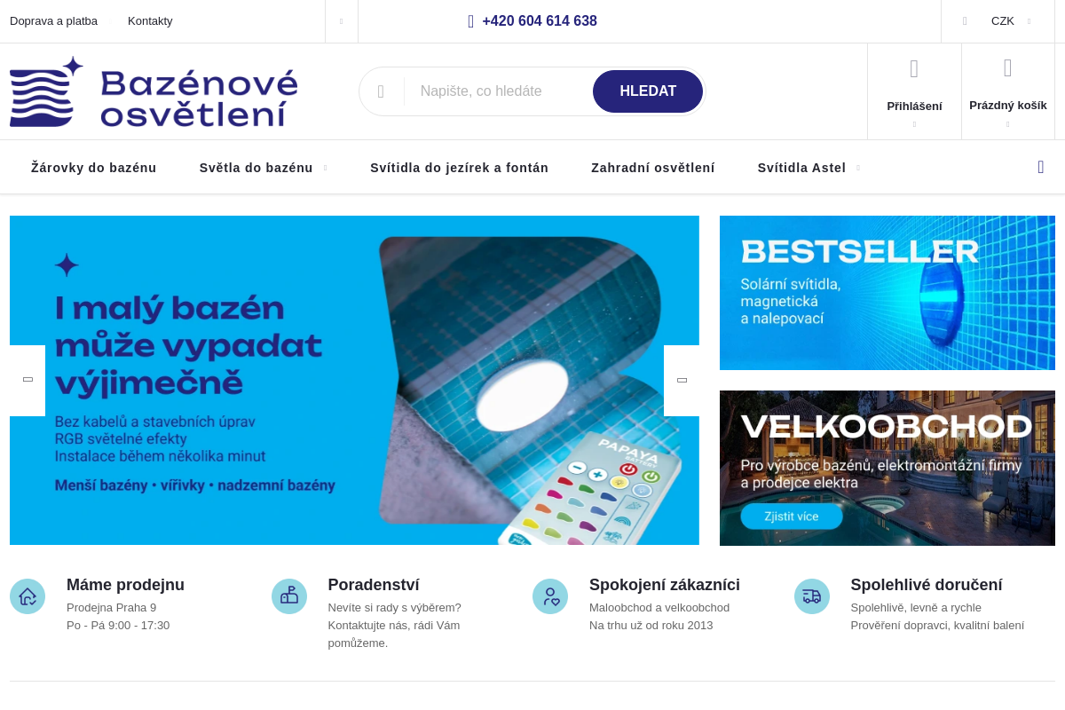 Bazénové-osvětlení.cz