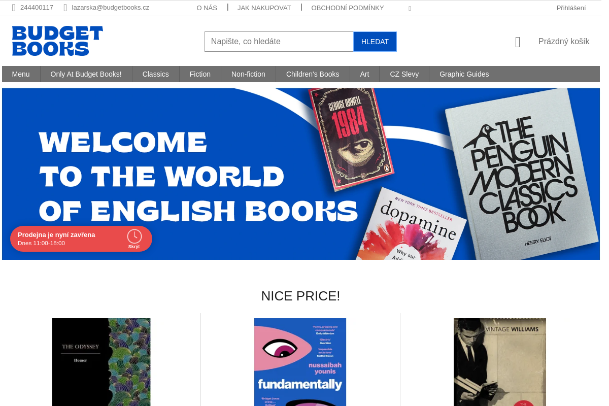BUDGET BOOKS