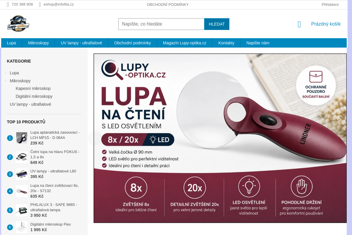 Lupy-optika.cz