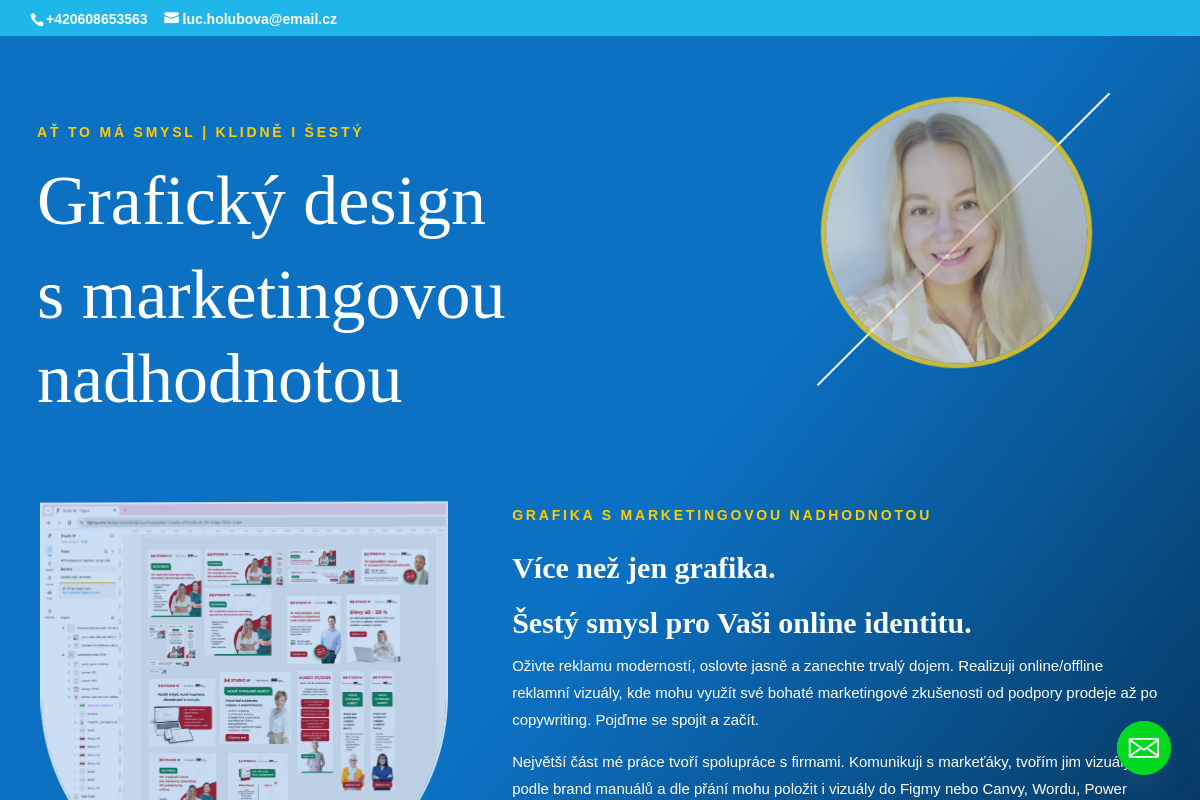 Grafický design a nadčasové weby