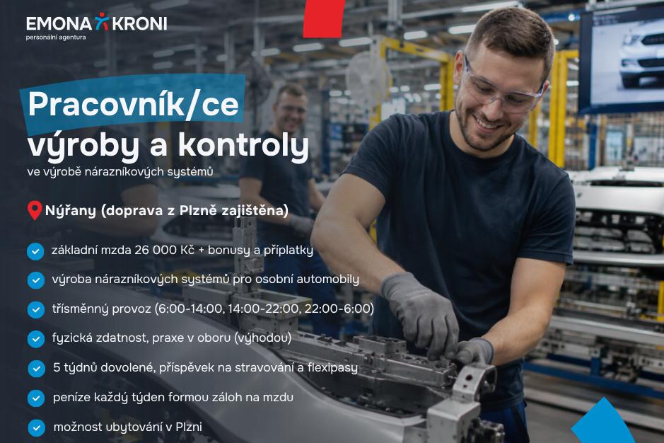 Pracovník výroby a kontroly nárazníkových systémů