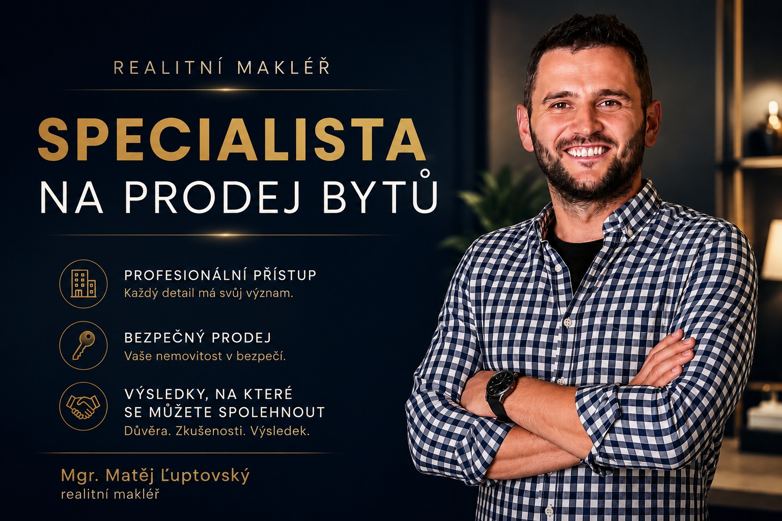 Mgr. Matěj Ľuptovský - Certifikovaný realitní makléř foto 4