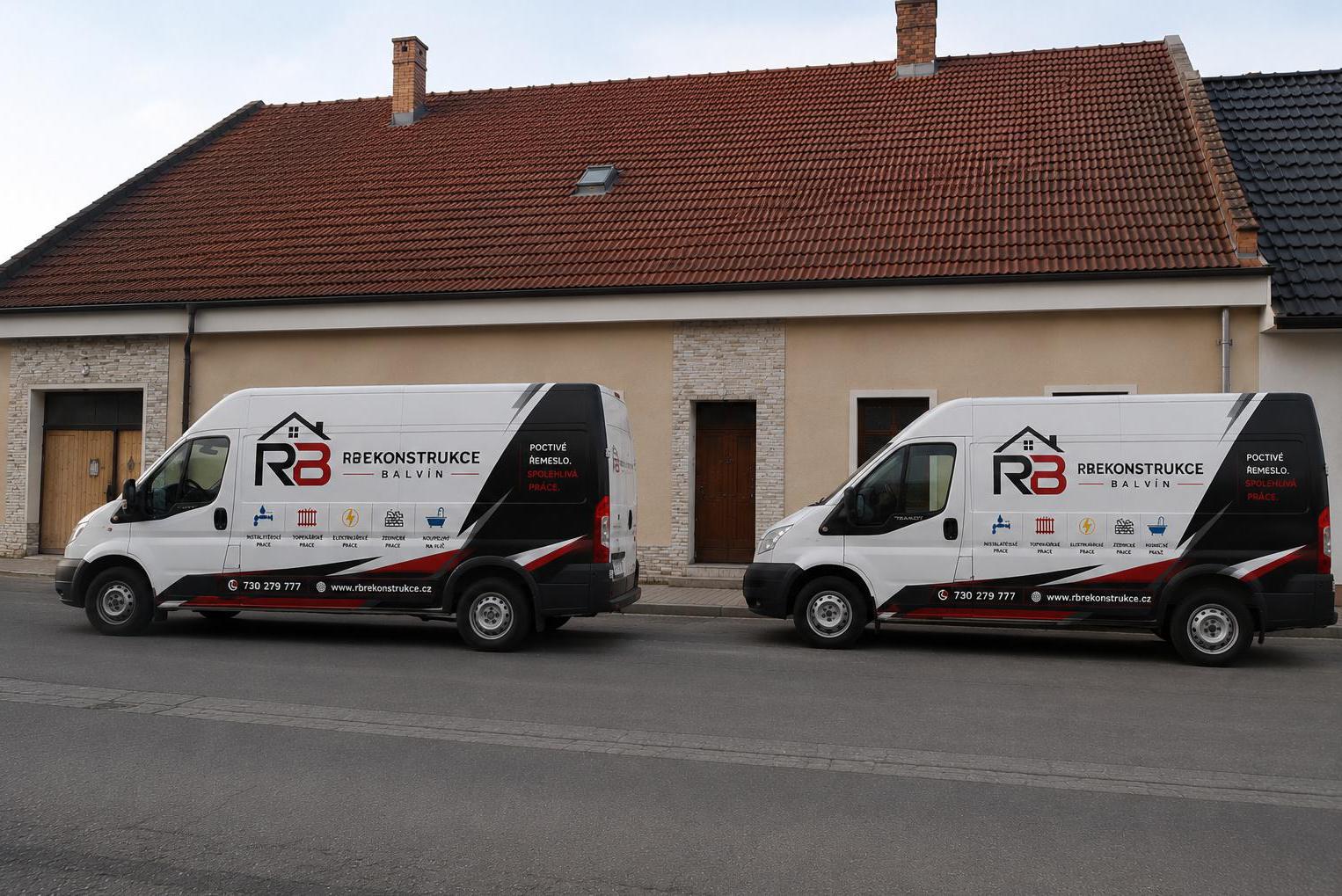 RB Rekonstrukce Balvín zednické a instalatérské práce