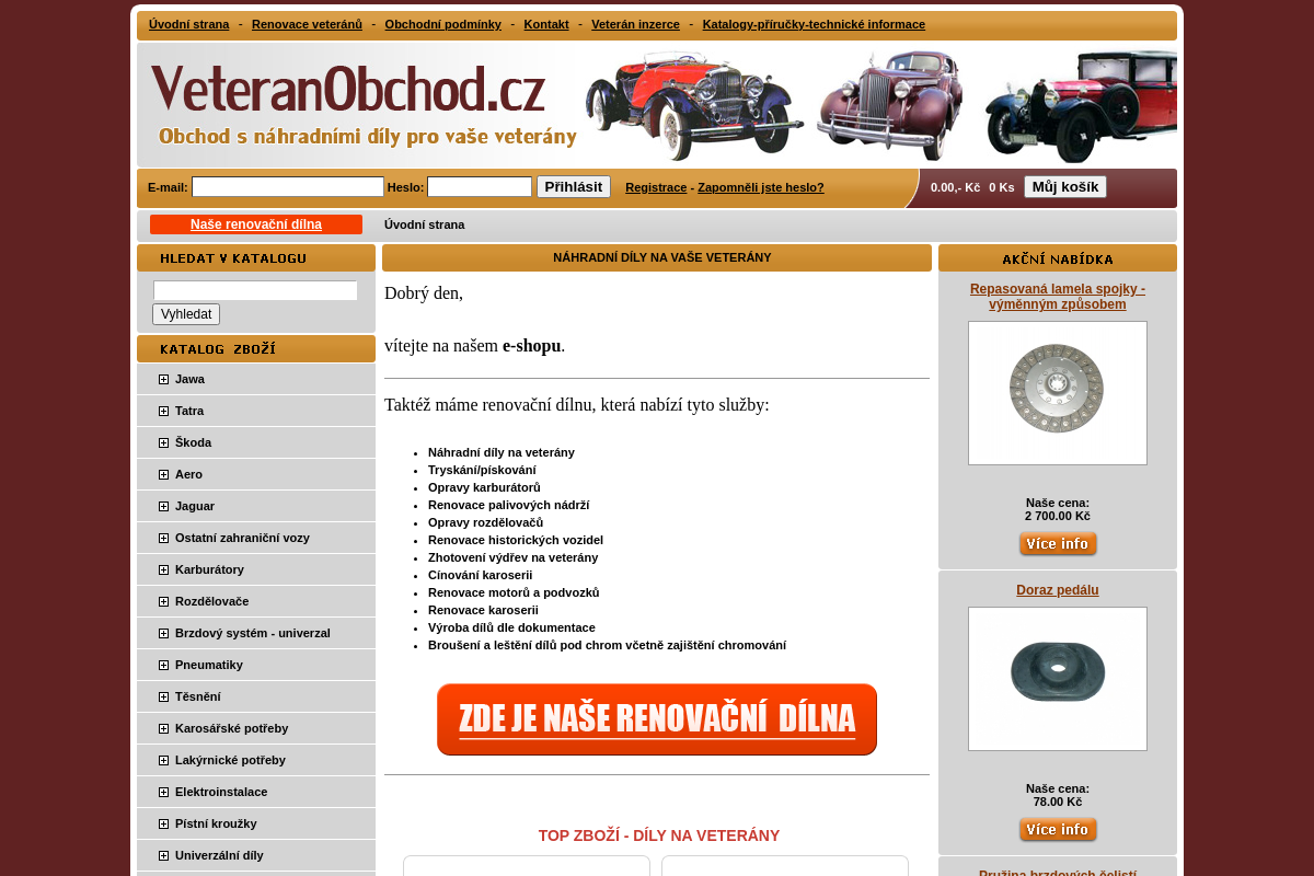 Veteranobchod.cz