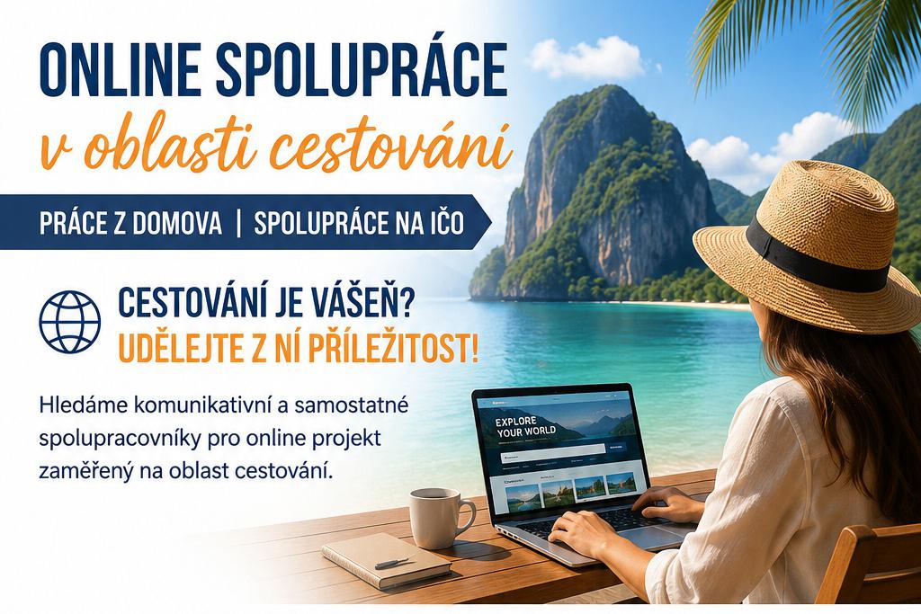 Práce z domova v oblasti cestování