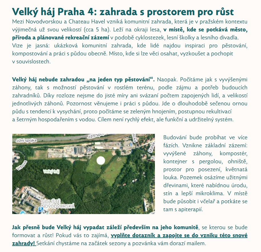 Farma pod Velkým hájem foto 2