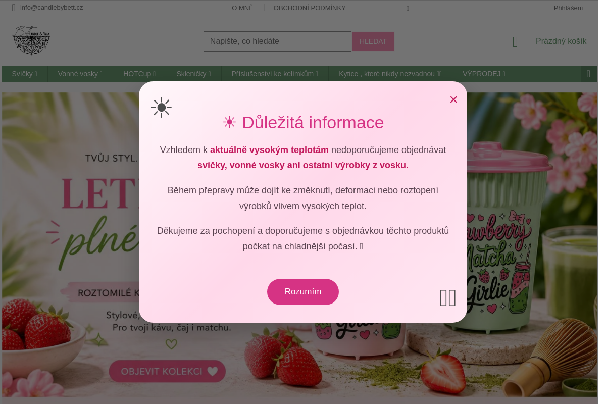 CandlebyBett.cz