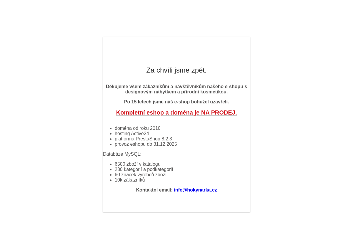 Hokynářka.cz
