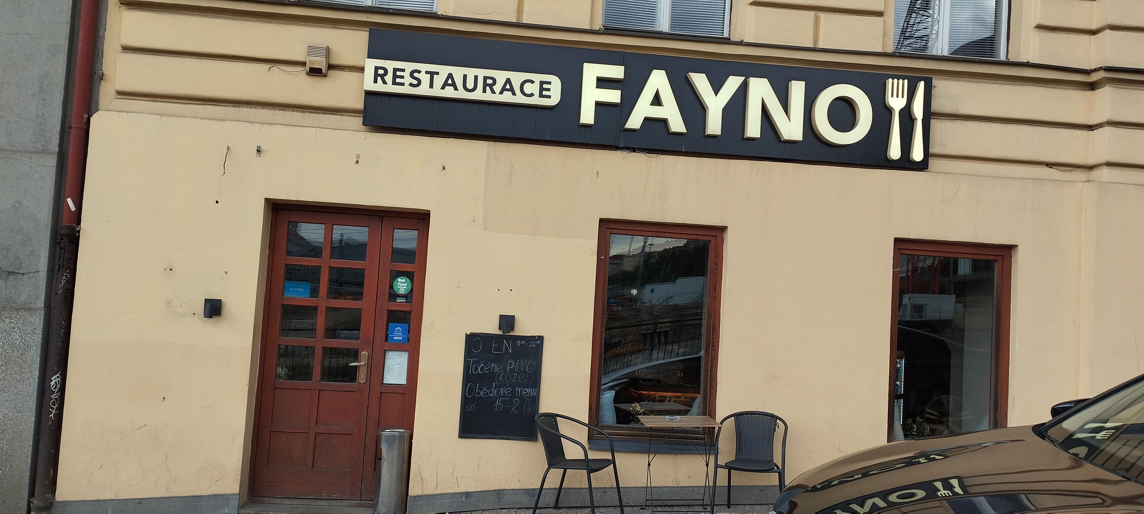 Restaurace FAYNO