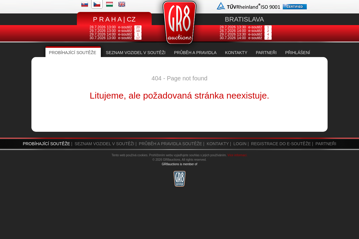 GR8 auctions s.r.o. - aukce