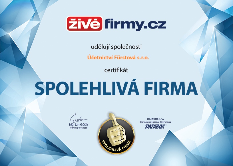Účetnictví Fürstová s.r.o.