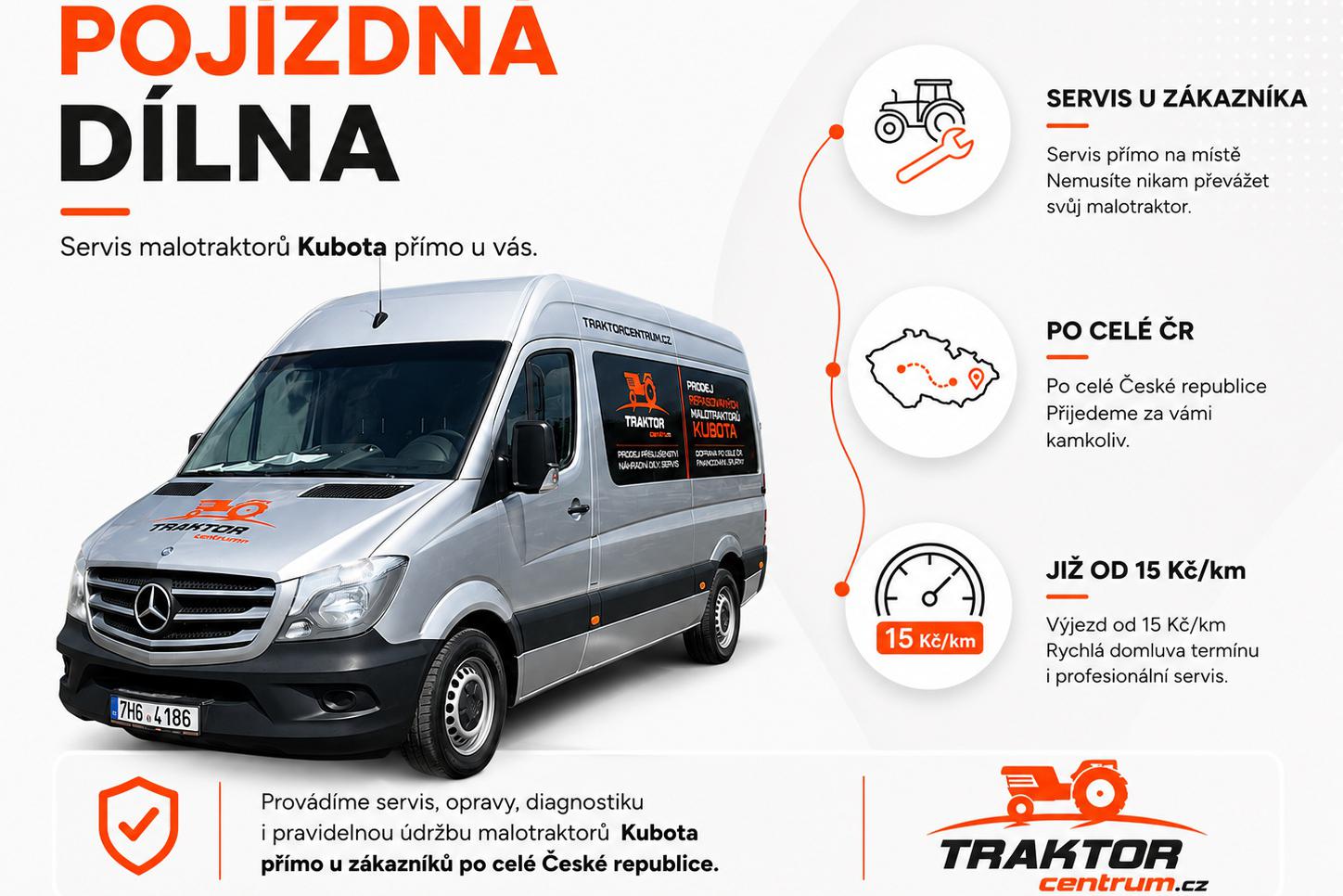 Servis pojízdnou dílnou po celé ČR