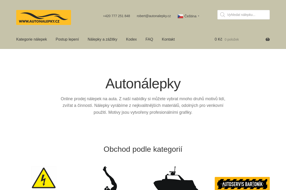 Autonálepky