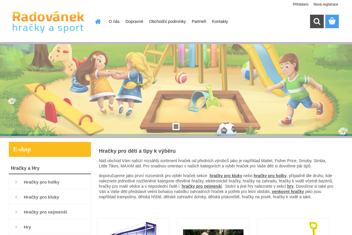 Hracky-radovanek.cz