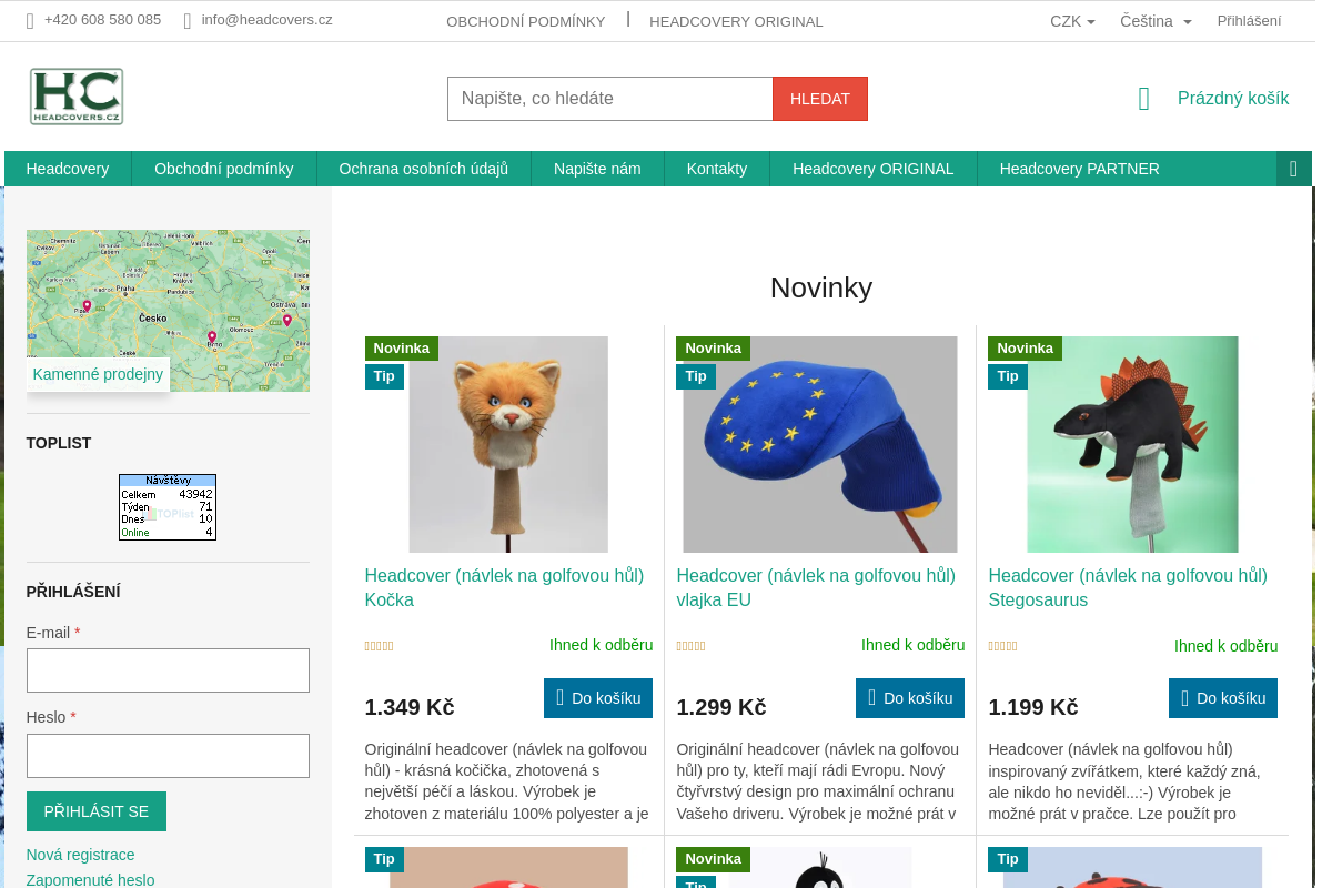 HEADCOVERS.CZ