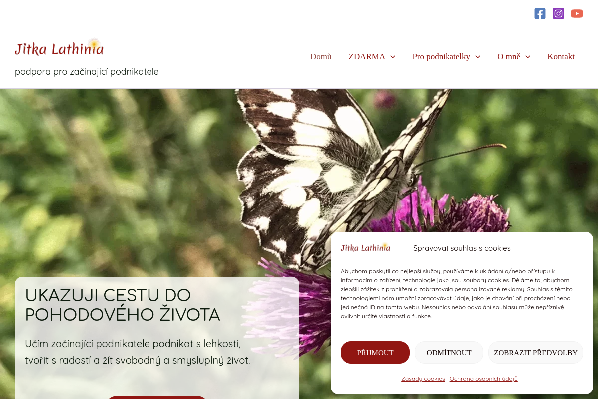 Bc. Jitka Flegelová - online kurzy a webináře pro začínající podnikatelky