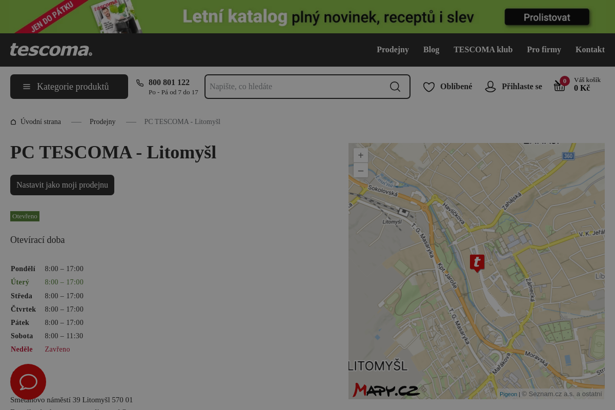 ERGOTEP, družstvo invalidů - Tescoma