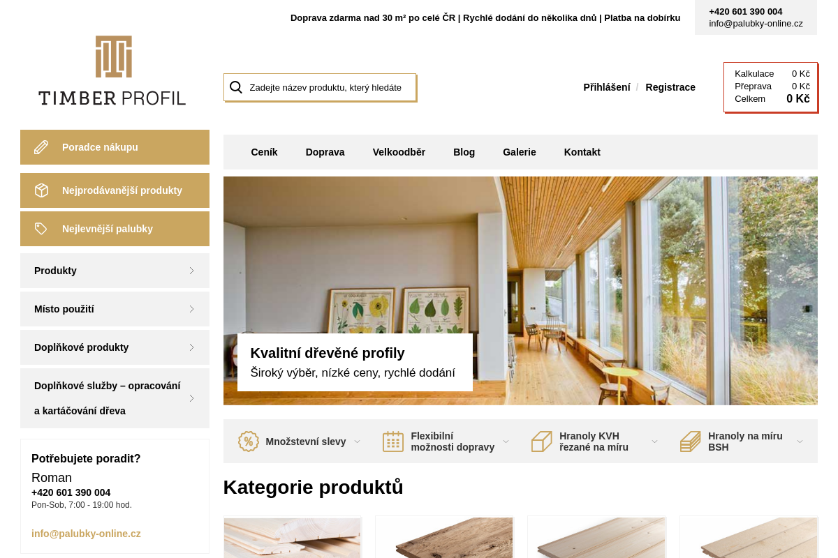 TIMBER PROFIL