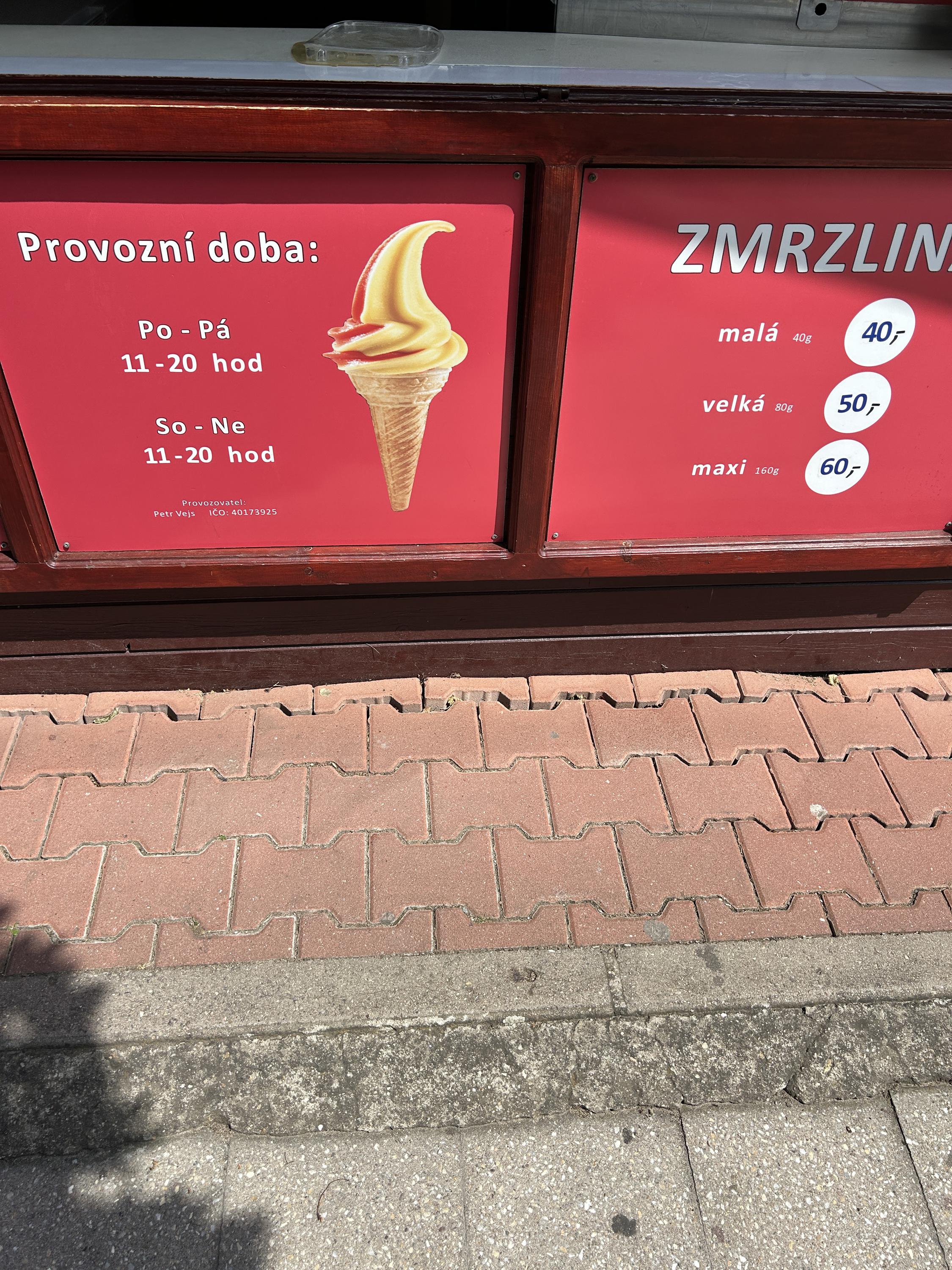 Točená zmrzlina Náhon foto 2