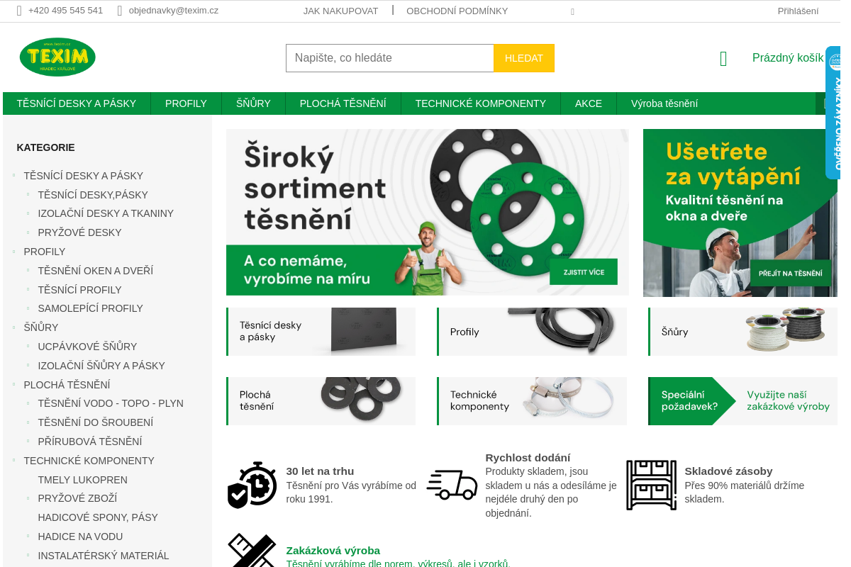 Tesnenitexim.cz