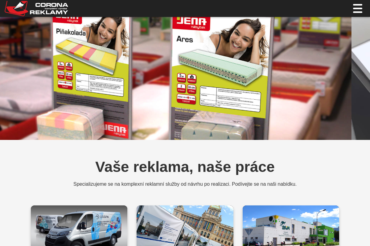 CORONA reklamní, s.r.o.