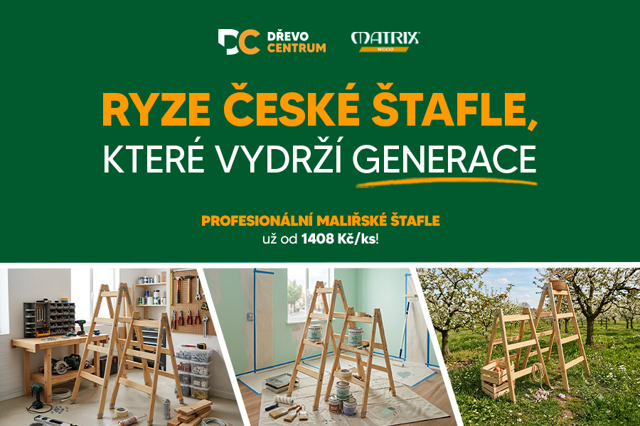 Poctivé štafle Matrix z naší pily