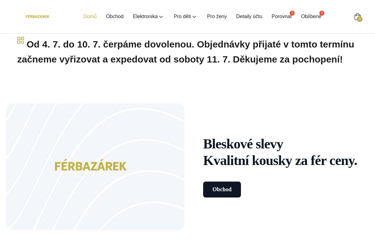 FérBazárek.cz