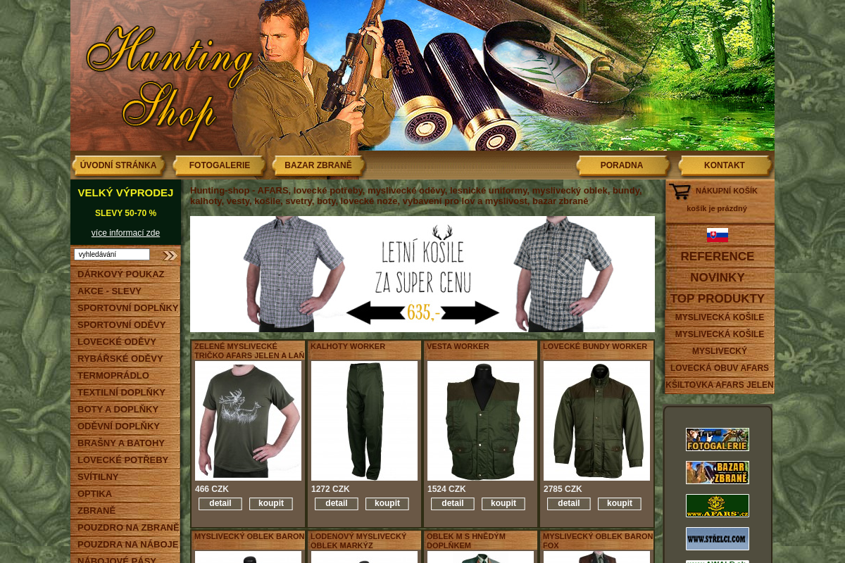 Hunting-shop.cz