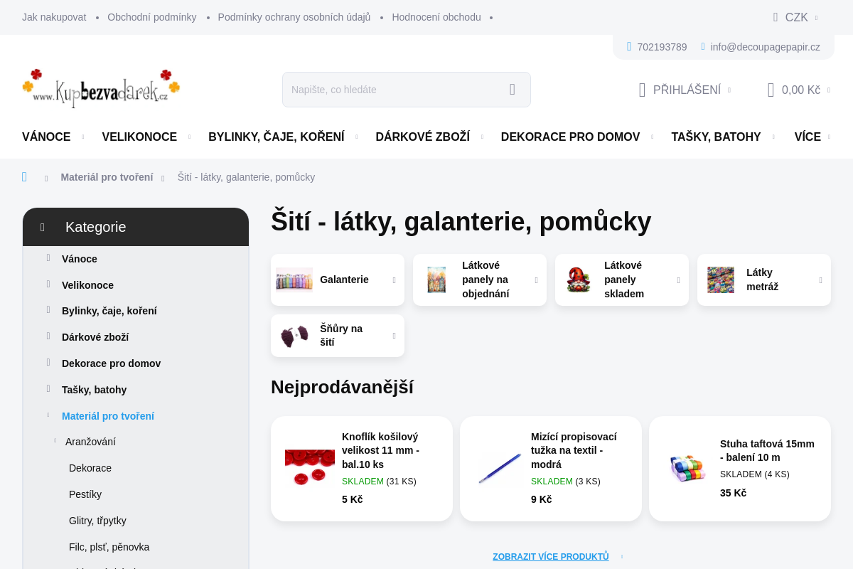 Bavlnenepanely.cz