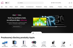 Firemní grafika iWant Apple Premium Partner